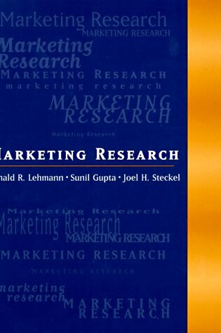 Cover of Marketing Research