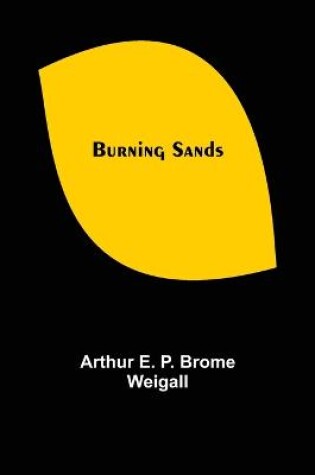 Cover of Burning Sands