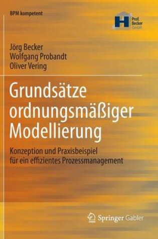 Cover of Grundsätze ordnungsmäßiger Modellierung