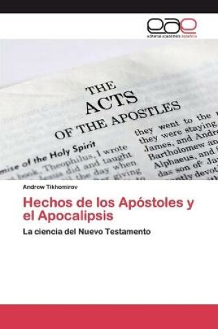 Cover of Hechos de los Apostoles y el Apocalipsis