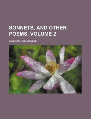 Book cover for Sonnets, and Other Poems, Volume 2