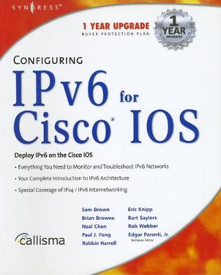 Book cover for Configuring IPv6 For Cisco IOS