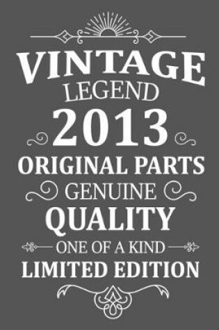 Cover of Vintage Legend 2013 Original Parts