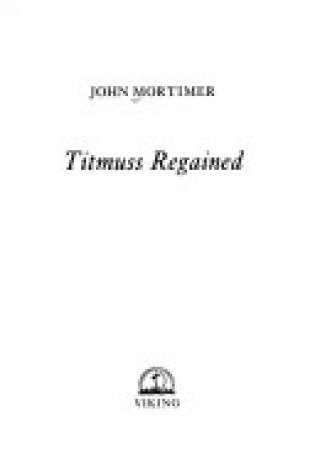 Cover of Titmuss Regained