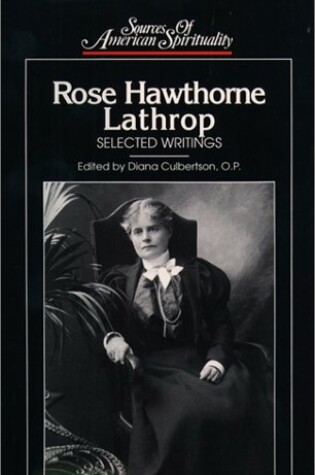 Cover of Rose Hawthorne Lathrop