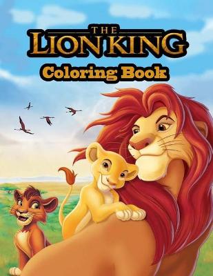 Book cover for The Lion king Coloring Book