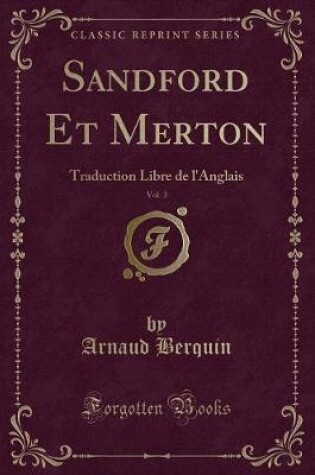 Cover of Sandford Et Merton, Vol. 3