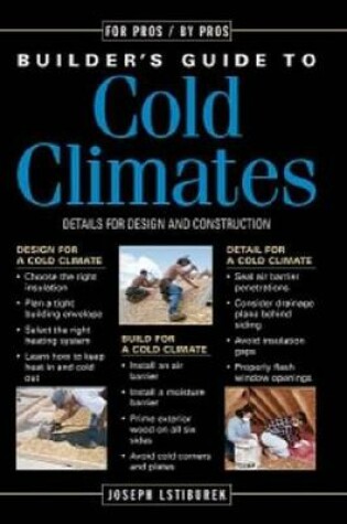 Cover of Builder's Guide to Cold Climates