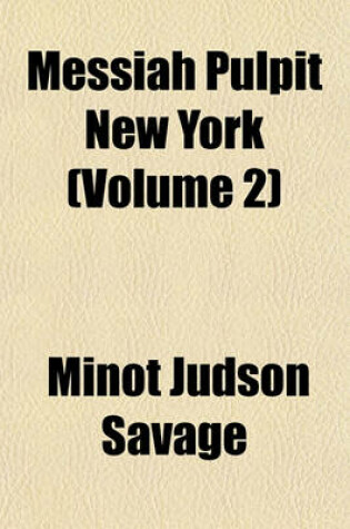 Cover of Messiah Pulpit New York (Volume 2)