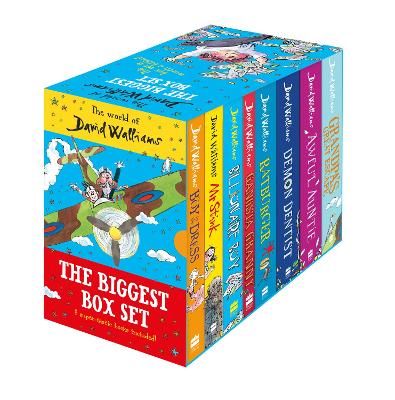 Book cover for The World of David Walliams: The Biggest Box Set