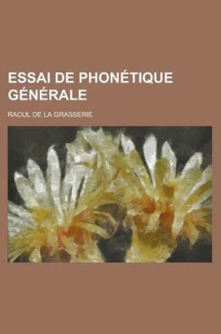 Cover of Essai de Phonetique Generale