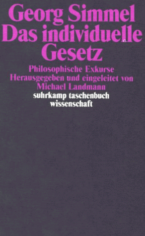 Book cover for Das Individuelle Gesetz