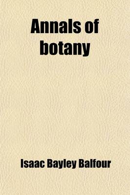 Book cover for Annals of Botany (Volume 5)