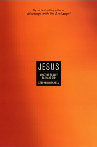 Cover of Jesus What He Really Said and Did