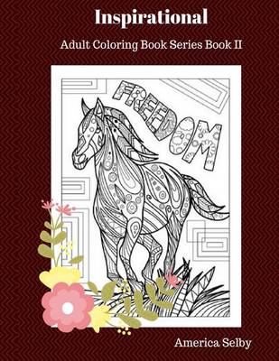 Cover of INSPIRATIONAL Adult Coloring Book