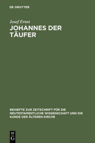 Cover of Johannes der Taufer