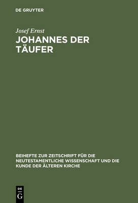 Cover of Johannes der Taufer