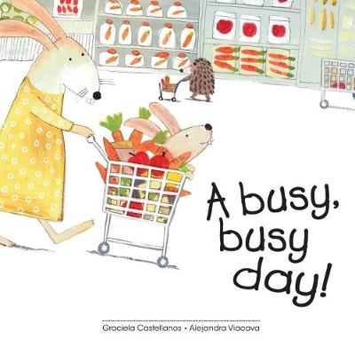 Book cover for A busy, busy day