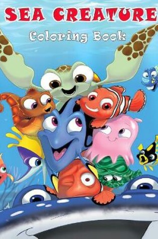 Cover of Sea Creature Coloring Book