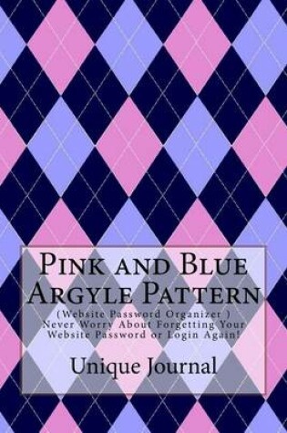 Cover of Pink and Blue Argyle Pattern