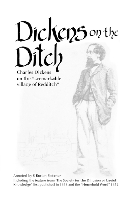 Book cover for Dickens on the Ditch