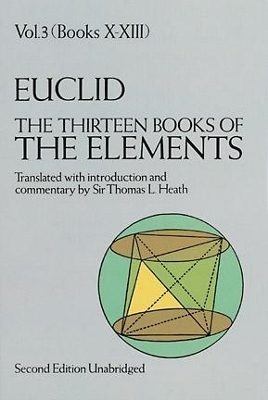 Cover of The Thirteen Books of the Elements, Vol. 3