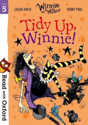 Cover of Read with Oxford: Stage 5: Winnie and Wilbur: Tidy Up, Winnie!