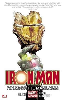 Book cover for Iron Man Volume 5: Rings of the Mandarin (Marvel Now)