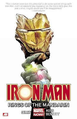 Book cover for Iron Man Volume 5: Rings Of The Mandarin (marvel Now)