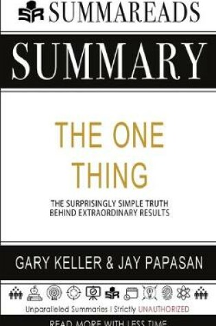 Cover of Summary of The ONE Thing