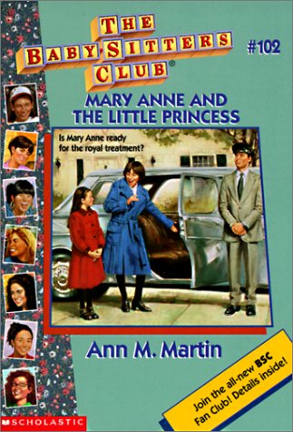 Book cover for Mary Anne and the Little Princess