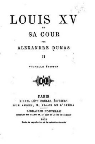 Cover of Louis XV et sa cour