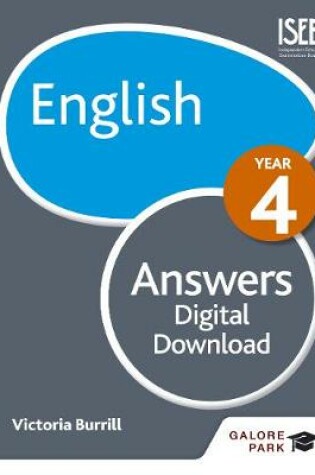 Cover of English Year 4 Answers