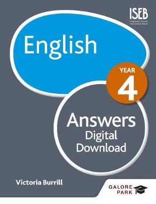 Book cover for English Year 4 Answers