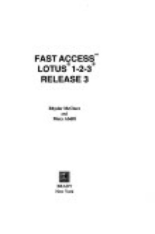 Cover of Fast Access Lotus 1-2-3 Release 3.0