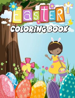 Book cover for Easter Coloring Book