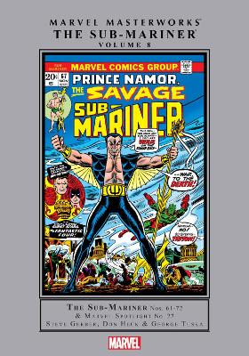 Book cover for Marvel Masterworks: Sub-mariner Vol. 8