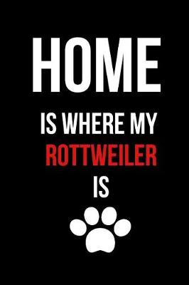 Book cover for Home Is Where My Rottweiler Is