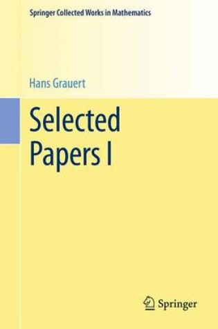 Cover of Selected Papers I