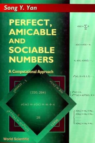 Cover of Perfect, Amicable and Sociable Numbers