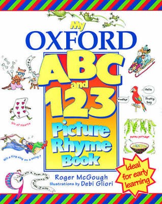 Book cover for My Oxford ABC and 123 Picture Rhyme Book