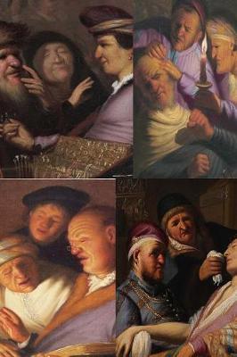 Book cover for Rembrandt Collage of All Four Senses Paintings by Rembrandt Journal