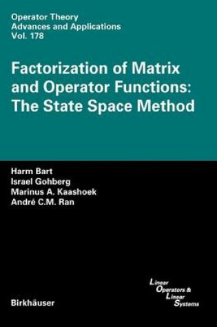 Cover of Factorization of Matrix and Operator Functions