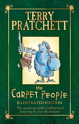 Book cover for The Carpet People: Illustrated Edition