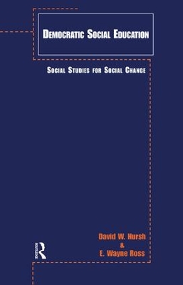 Book cover for Democratic Social Education