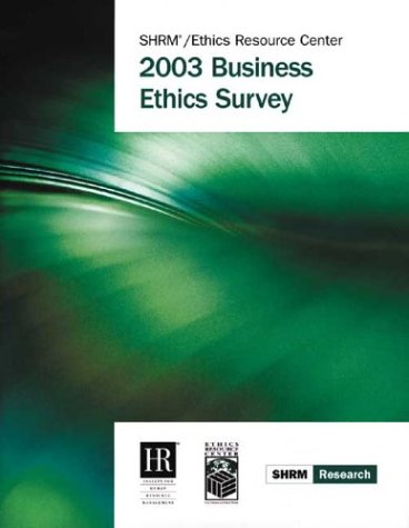 Book cover for 2003 Business Ethics Survey