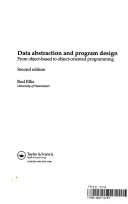 Book cover for Data Abstraction And Program Design