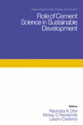 Cover of Role of Cement Science in Sustainable Development