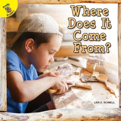 Book cover for Where Does It Come From?