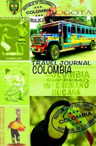 Cover of Travel journal COLOMBIA